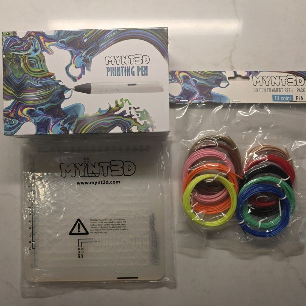 MYNT3D Professional Printing 3D Pen With OLED Display And Lots Of Extras